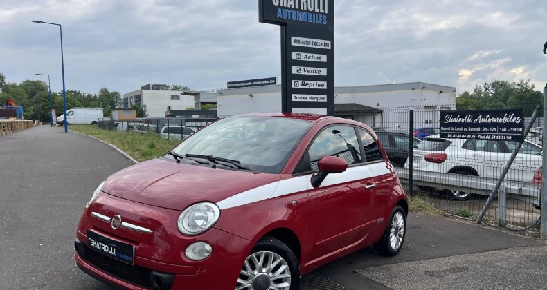 Fiat 500 1.2 69ch 4cv Lounge Clim 4Places DistriN