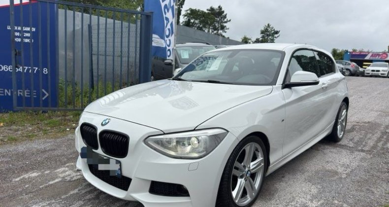 BMW Série 1 Magnifique pack M en 1,6 135 cv gps Blue
