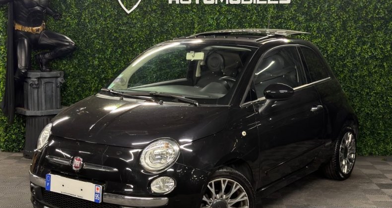 Fiat 500 II LOUNGE 1.2 69 INTERIEUR CUIR TOIT PAN
