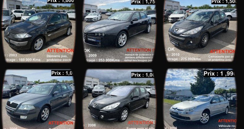 Peugeot 207 207+ Lot De 5 Voitures A Vendre Dans L'Ã