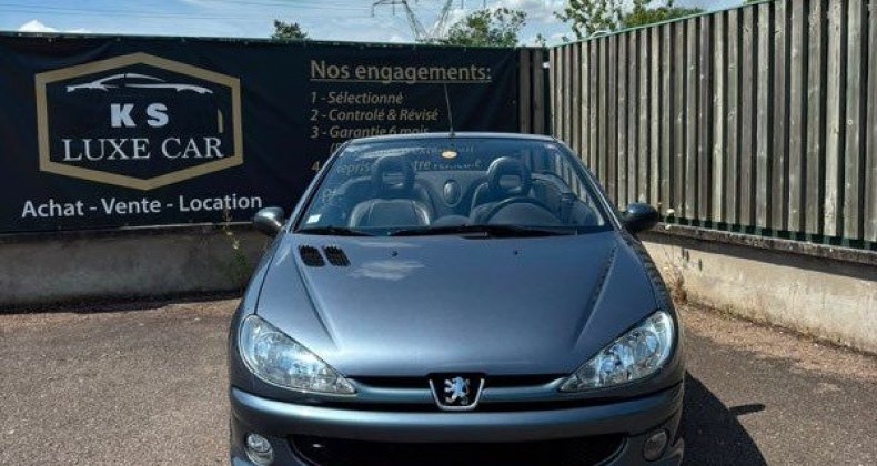 Peugeot 206 CC 1.6HDI 110 Cv 1 Ã¨res mains