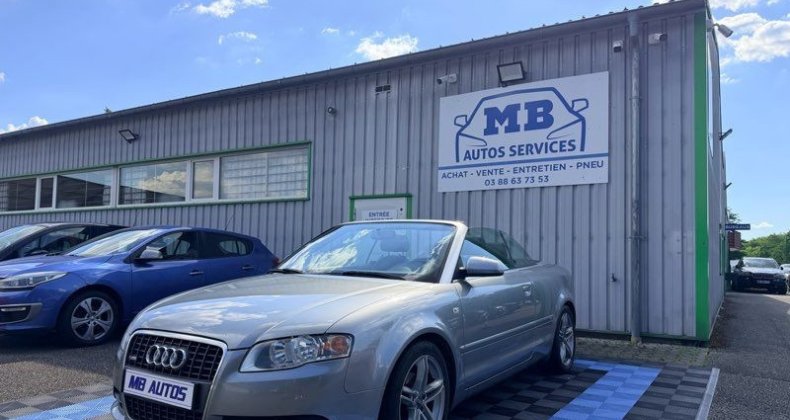 Audi A4 Cabriolet 2.0L Tdi 140 Cuir GPS Clim Rad