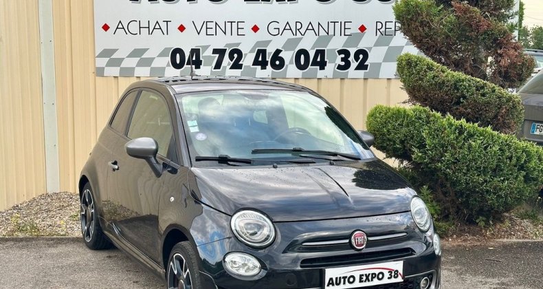 Fiat 500 s 1.2l 69cv -2017- 102000kms-7990 euros