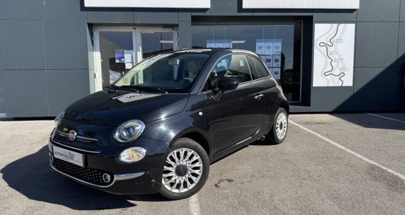 Fiat 500 1.2i LOUNGE 69ch TOIT PANORAMIQUE / CARP