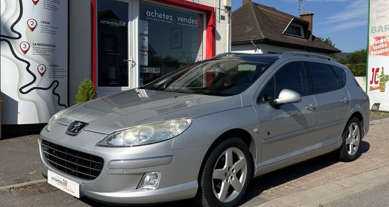 Peugeot 407 SW 2.0 HDi 140ch FAP Black & Silver Edition