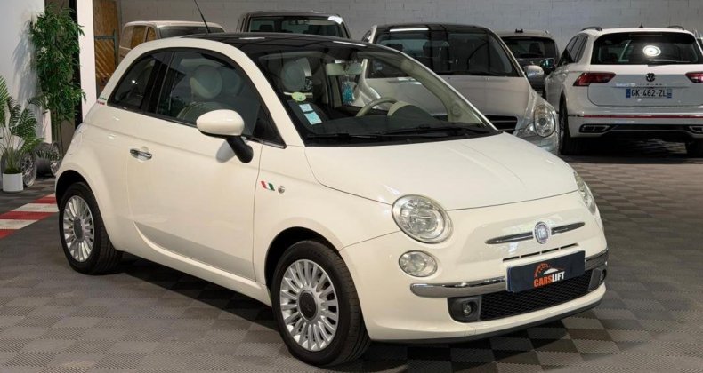 Fiat 500 1.2 - 69 CV LOUNGE TOIT PANORAMIQUE