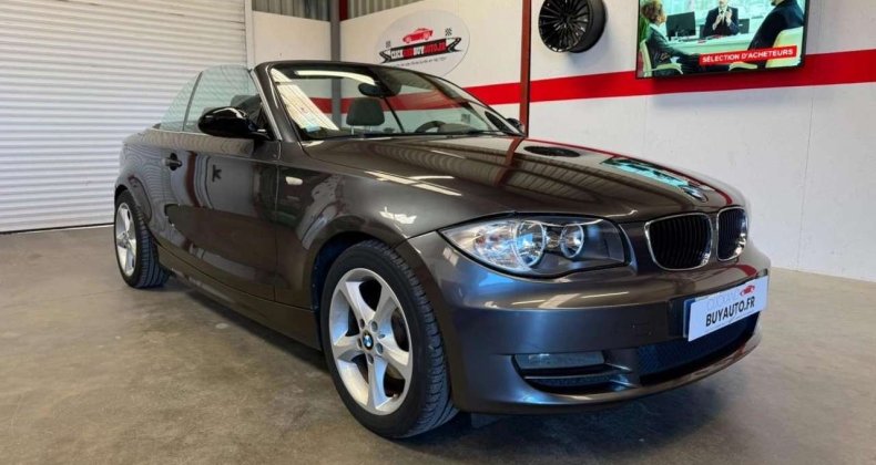 BMW Série 1 120 20D 177CV BVM CABRIOLET SPORT DESIGN