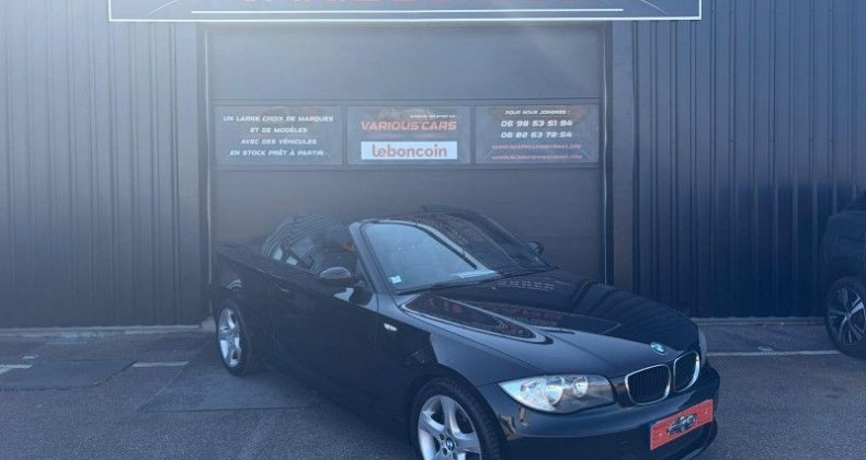 BMW Série 1 CABRIOLET 2.0 pack lux 143 cv