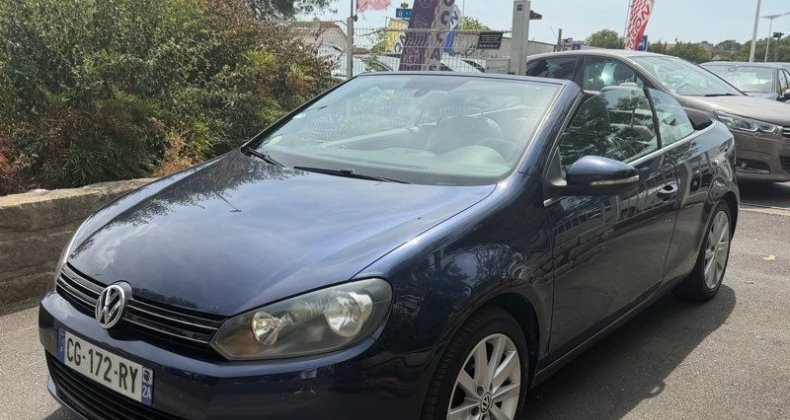Volkswagen Golf cabriolet 2l tdi 140cv carrÃ¢t boÃ®te au