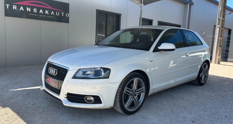 Audi A3 8p phase 2 tdi 140 s line 3 portes