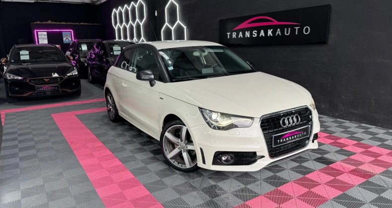 Audi A1 1.6 tdi 105 cv s line ges en cuir climat