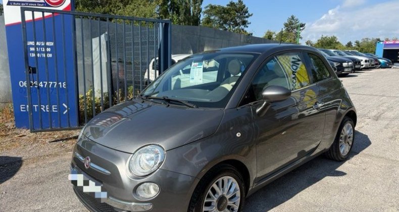 Fiat 500 Magnifique en 1,2 70 toit panoramique Cl