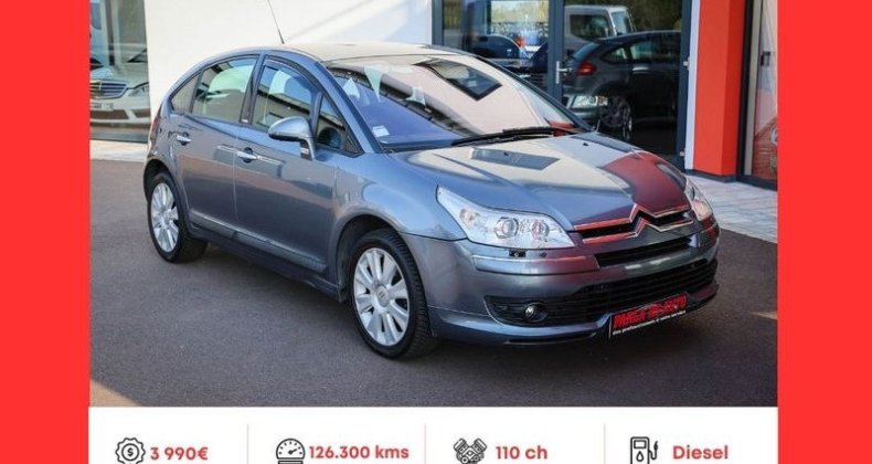 Citroen C4 1.6 HDi Exclusive 110ch