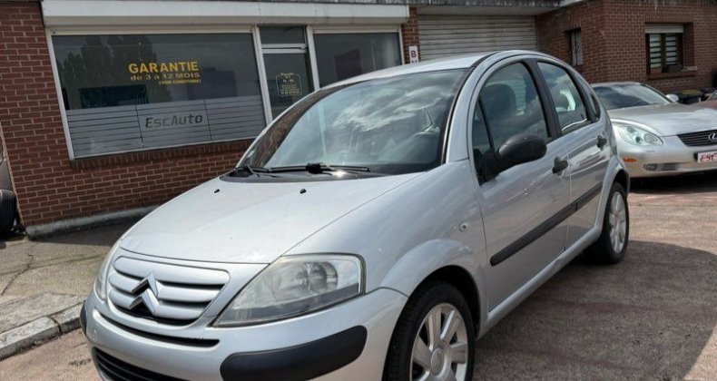 Citroen C3 1,1 essence 72000kms 1ere main
