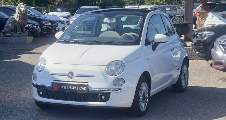 Fiat 500 1.2i 69 Lounge TOIT PANORAMIQUE GARANTE 
