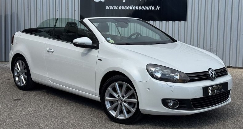 Volkswagen Golf VI CABRIOLET 2.0 TDI 140CH BLUEMOTION FA