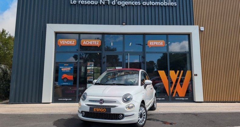 Fiat 500C C Phase 3 1.2 MPi 8V 69CH CABRIOLET CAPO