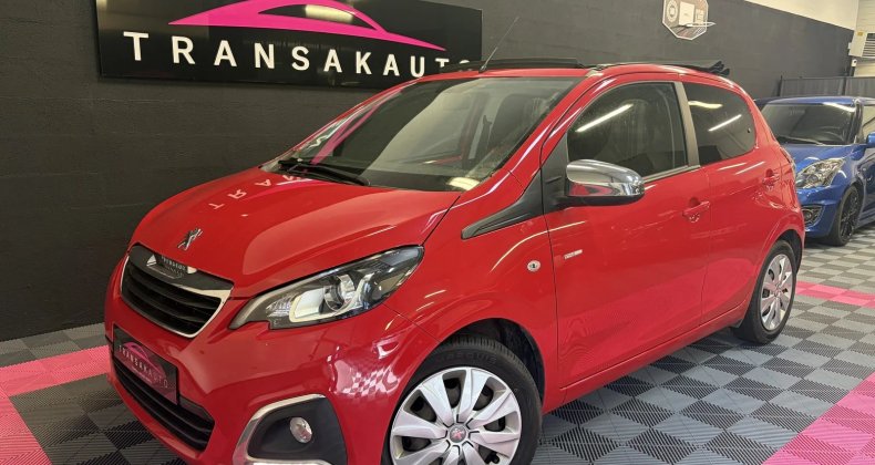 Peugeot 108 1.0 vti 72ch style toit ouvrant bluetoot