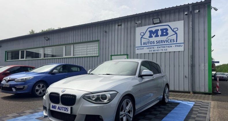 BMW Série 1 118d 143cv F20 Pack M XÃ©non LED GPS Blu