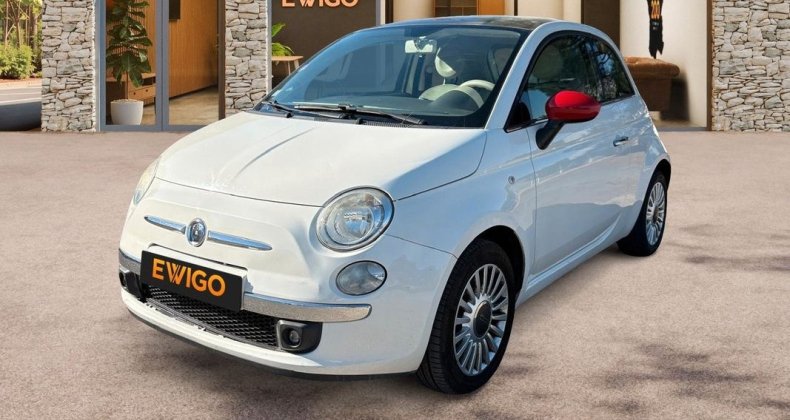 Fiat 500 1.2 69ch LOUNGE TOIT PANORAMIQUE CLIMATI