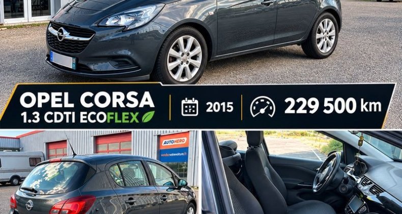 Opel Corsa 1.3 cdti ecoflex trÃ¨s Ã©conomique