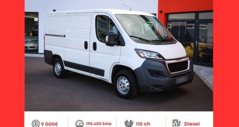 Peugeot Boxer Avant garde Ã©dition 2.0 HDi 110ch L1H1