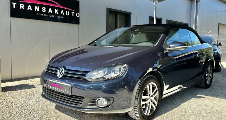 Volkswagen Golf VI 1.6 TDI 105CV Cabriolet Carat Radars 