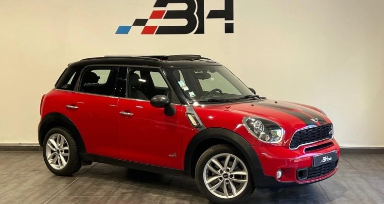 Mini Countryman COOPER S 1.6 185cv CHILI RED / SUIVI BMW