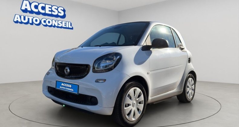 Smart Fortwo Cabrio Electrique 60kW Pure SOH 91% SUIV