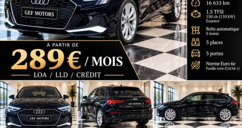 Audi A3 2025 150 LOA 289e