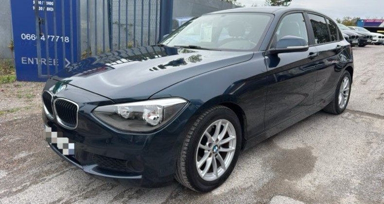 BMW Série 1 Magnifique 116 f20 en 1,6 115 cv gps Blu