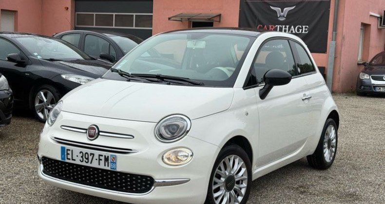Fiat 500 Lounge (II) 1.2 69cv Garantie 1 an TrÃ¨s