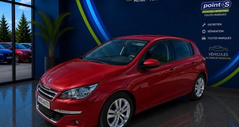 Peugeot 308 PH2 T9 110CV AN:2015 102 000KM 5 PLACES 