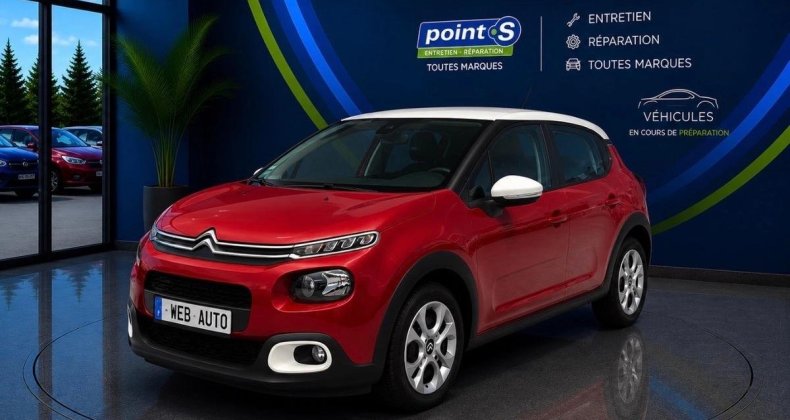 Citroen C3 PHIII 1.2 82CV AVEC 90 000KM 5 PLACES AN