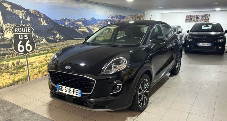 Ford Puma 1.0 flexifuel hybride 125ch titanium x 2