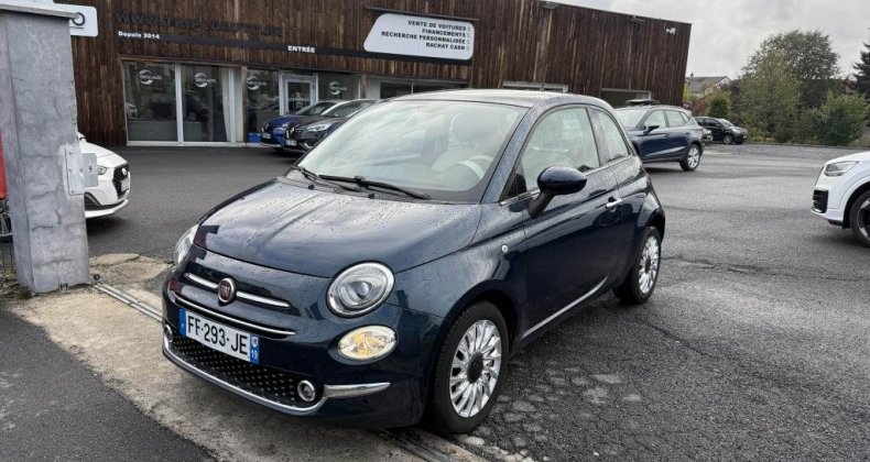 Fiat 500 1.2i - 69 Lounge TOIT OUVRANT   RADAR AR
