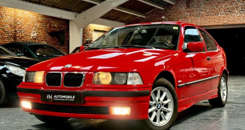 BMW Série 3 E36 Compact 316i 1.6L 102 ch 46 890 kms 