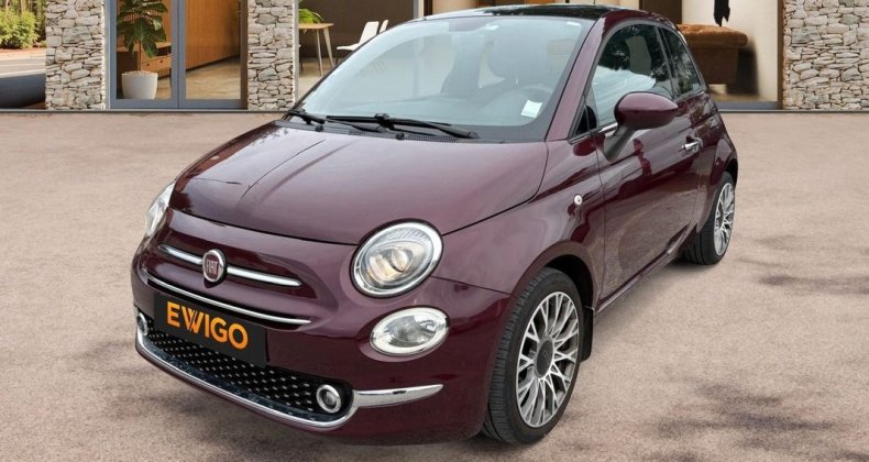 Fiat 500 1.2 69ch BVM5 STAR- DISTRIBUTION FAITE C