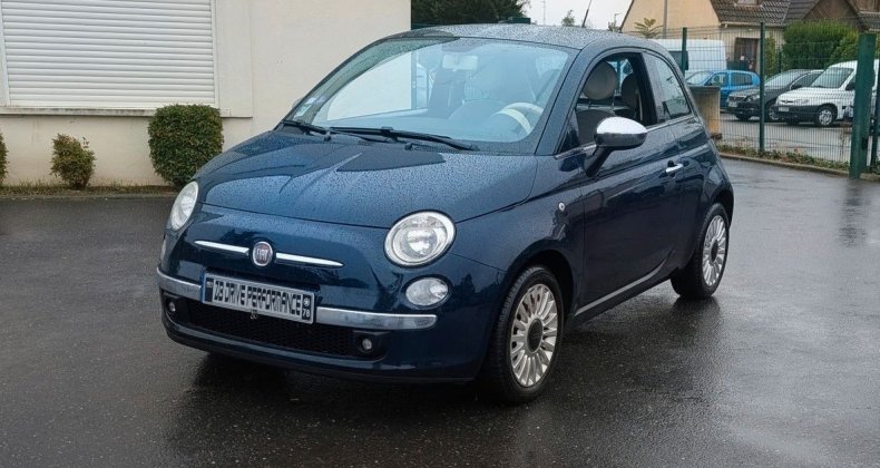 Fiat 500 1.2 69ch Lounge S&S 2011 | Faible kilomÃ