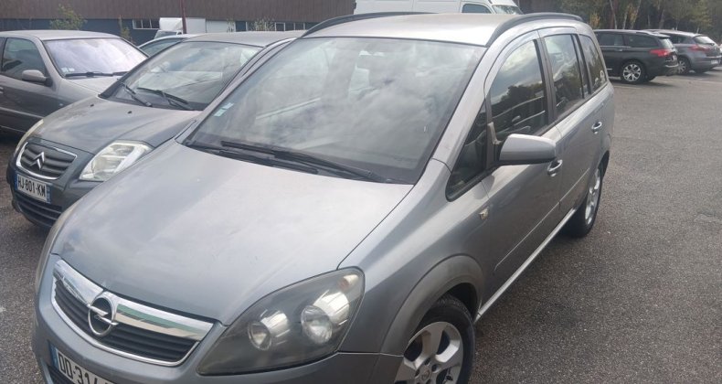 Opel Zafira Beau 1.6i pack 7 places 2006 tbe ct ok g